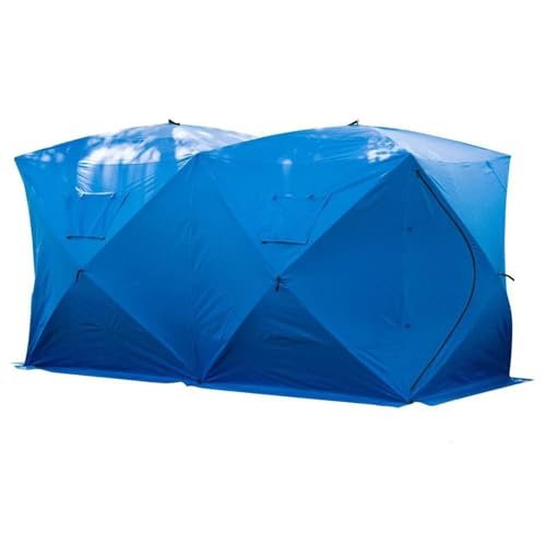 Eisfischerzelt EIS Angeln Zelt Angeln Winter Zelt Halten Warme Isolierte EIS Shelter Zelt Für Angeln Im Freien Campingzelt(Blue) von RLVYTA