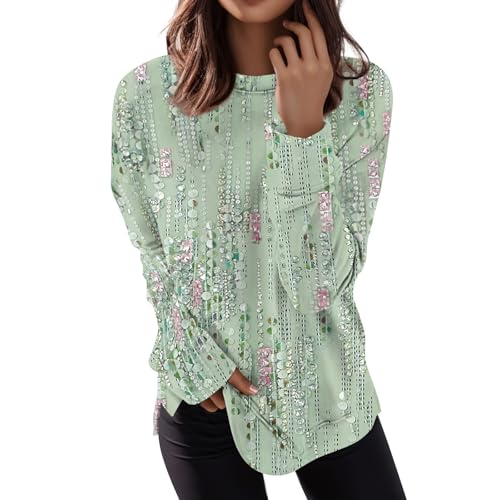 Angebote Des Tages Heute Damen Sport Shirts Für Damen Shirt Mit Gummizug Am Saum Damen Mittelalter Bluse Damen Musterdruck Rundhals Sweatshirt Langarm Longshirt Laufshirt Sweatshirt Jacke Damen 3Xl Angebote Des Tages Heute Damen Sport Shirts Für Damen Shirt Mit Gummizug Am Saum Damen Mittelalter Bluse Damen Musterdruck Rundhals Sweatshirt Langarm Longshirt Laufshirt Sweatshirt Jacke Damen 3Xl von RMBLYfeiye