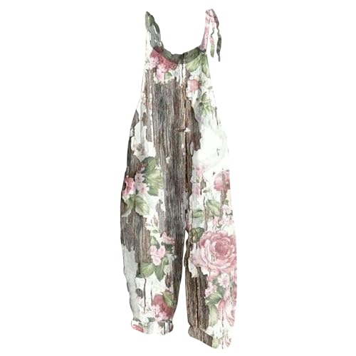 Hosenanzug Damen Elegant Latzhose Damen Blau Thermo Jumpsuit Damen Blumenmuster Kuschelig Jumpsuit Spaghetti Jumpsuit Rückenfrei Latzhose Wide Leg Playsuit Racerback Strampler Rote Latzhose (Grau, L) Hosenanzug Damen Elegant Latzhose Damen Blau Thermo Jumpsuit Damen Blumenmuster Kuschelig Jumpsuit Spaghetti Jumpsuit Rückenfrei Latzhose Wide Leg Playsuit Racerback Strampler Rote Latzhose (Grau, L) von RMBLYfeiye
