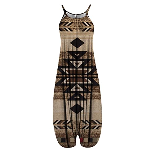 Overall Damen Kuschelig Glitzer Jumpsuit Damen Tier Jumpsuit Erwachsene Rundhals Retro Druck Spaghetti Jumpsuit Weitem Bein Harem Jumpsuit Ärmellos Racerback Sommer Jumpsuit Hosenanzug Damen Schwarz S Overall Damen Kuschelig Glitzer Jumpsuit Damen Tier Jumpsuit Erwachsene Rundhals Retro Druck Spaghetti Jumpsuit Weitem Bein Harem Jumpsuit Ärmellos Racerback Sommer Jumpsuit Hosenanzug Damen Schwarz S von RMBLYfeiye