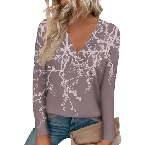 RMBLYfeiye Angebote des Tages Heute Leinenbluse Damen T Shirts Damen Sommer Unterhemden & BH-Hemden Für Damen Tshirt Langarm Schwarzes Langarmshirt Langarmshirt Gestreift Langarm Shirts Damen XXL RMBLYfeiye Angebote des Tages Heute Leinenbluse Damen T Shirts Damen Sommer Unterhemden & BH-Hemden Für Damen Tshirt Langarm Schwarzes Langarmshirt Langarmshirt Gestreift Langarm Shirts Damen XXL von RMBLYfeiye