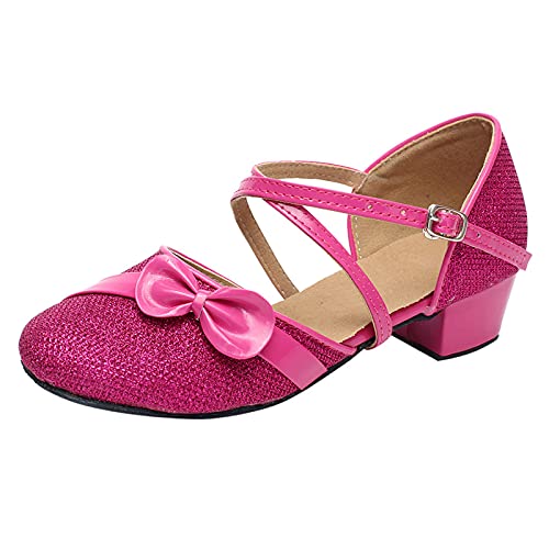 RMBLYfeiye Mädchen Tanzschuhe Prinzessin Schuhe Kinder Latein Schuhe mit Weiche Sohlen Kinder Bow-Knot Glitzer Latein Tango Ballsaal Schuhe RMBLYfeiye Mädchen Tanzschuhe Prinzessin Schuhe Kinder Latein Schuhe mit Weiche Sohlen Kinder Bow-Knot Glitzer Latein Tango Ballsaal Schuhe von RMBLYfeiye