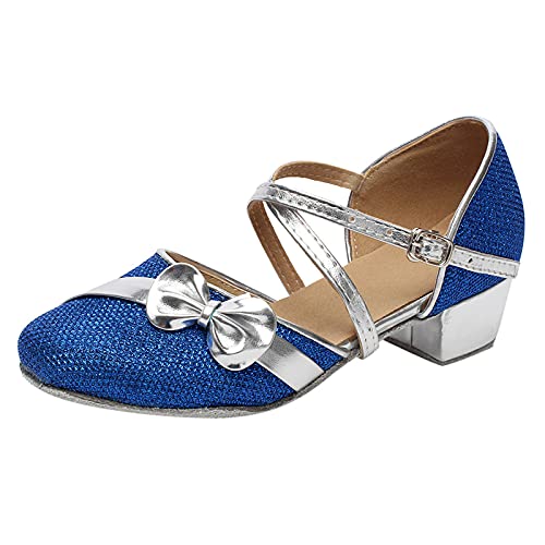 RMBLYfeiye Mädchen Tanzschuhe Prinzessin Schuhe Kinder Latein Schuhe mit Weiche Sohlen Kinder Bow-Knot Glitzer Latein Tango Ballsaal Schuhe RMBLYfeiye Mädchen Tanzschuhe Prinzessin Schuhe Kinder Latein Schuhe mit Weiche Sohlen Kinder Bow-Knot Glitzer Latein Tango Ballsaal Schuhe von RMBLYfeiye