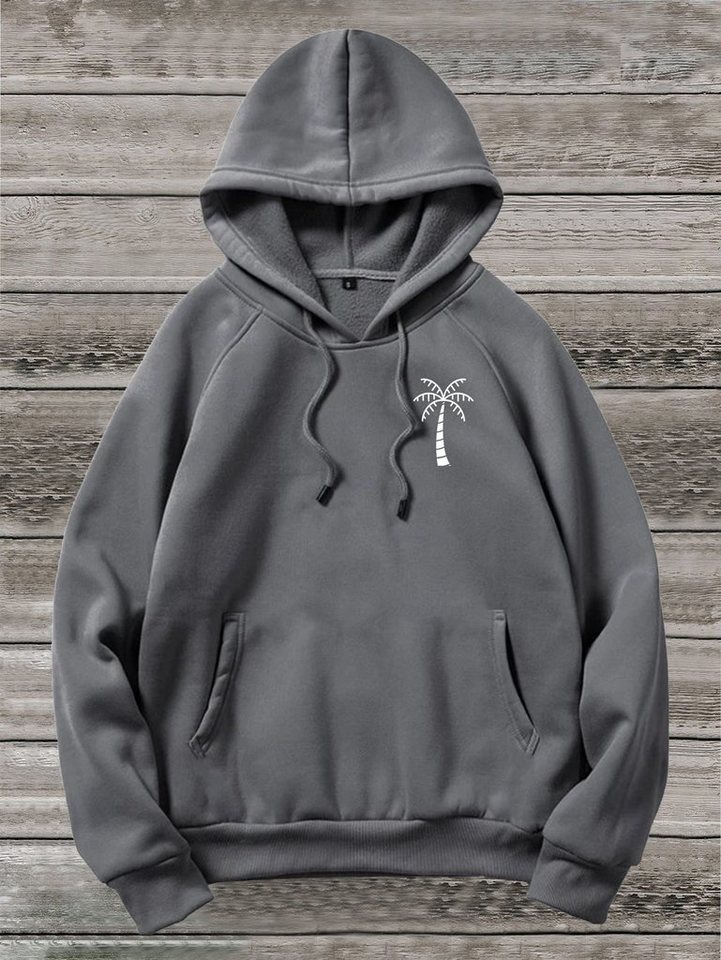 RMK Hoodie Herren Pullover Basic Kapuze Pulli Kapuzenpullover Seitentaschen Palme mit Kapuze RMK Hoodie Herren Pullover Basic Kapuze Pulli Kapuzenpullover Seitentaschen Palme mit Kapuze von RMK