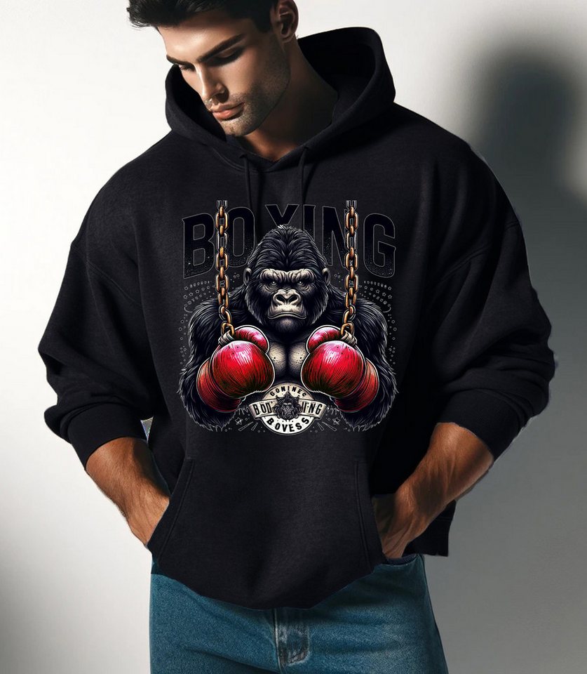 RMK Hoodie Herren Pullover Kapuzenpullover Langarm Boxen Gym Gorilla Oversize mit Kapuze RMK Hoodie Herren Pullover Kapuzenpullover Langarm Boxen Gym Gorilla Oversize mit Kapuze von RMK