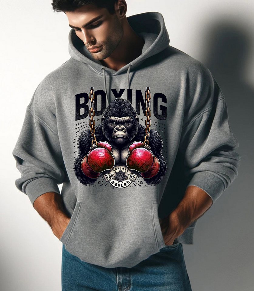 RMK Hoodie Herren Pullover Kapuzenpullover Langarm Boxen Gym Gorilla Oversize mit Kapuze RMK Hoodie Herren Pullover Kapuzenpullover Langarm Boxen Gym Gorilla Oversize mit Kapuze von RMK