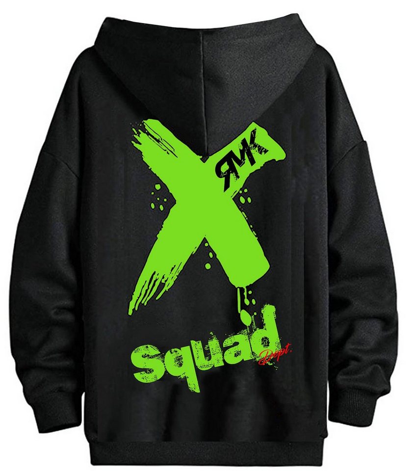 RMK Kapuzenpullover Herren Hoodie Pullover mit Kapuze Pulli Kapuzenpullover mit Taschen X mit lizenziertem Print RMK Kapuzenpullover Herren Hoodie Pullover mit Kapuze Pulli Kapuzenpullover mit Taschen X mit lizenziertem Print von RMK