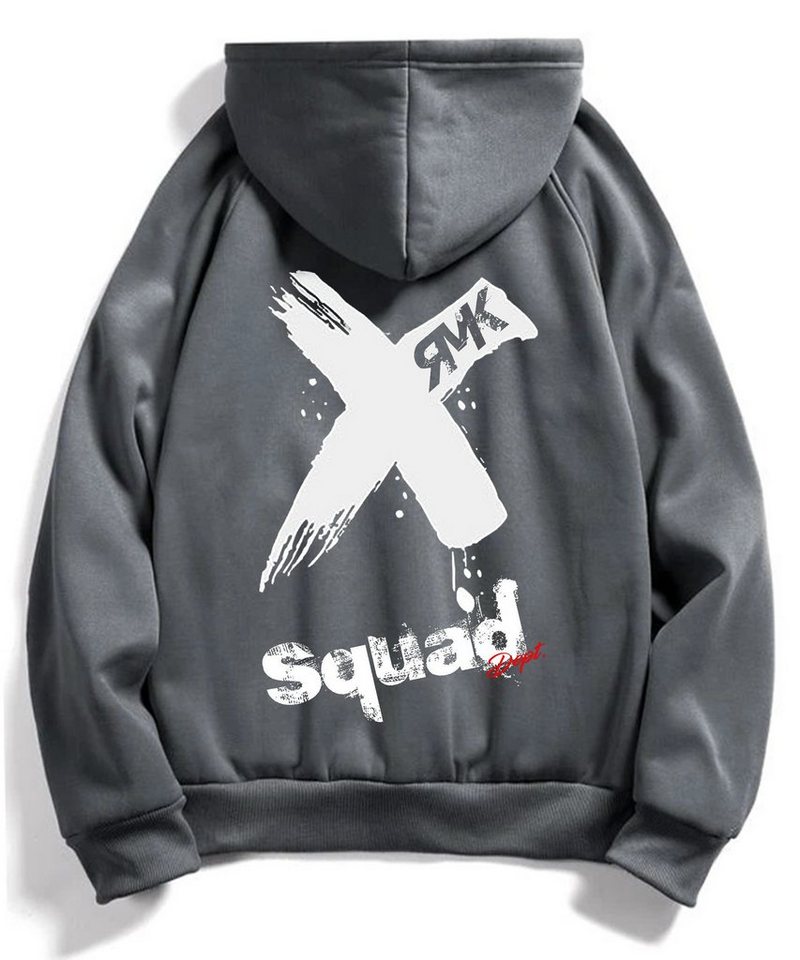 RMK Kapuzenpullover Herren Hoodie Pullover mit Kapuze Pulli Kapuzenpullover mit Taschen X mit lizenziertem Print RMK Kapuzenpullover Herren Hoodie Pullover mit Kapuze Pulli Kapuzenpullover mit Taschen X mit lizenziertem Print von RMK