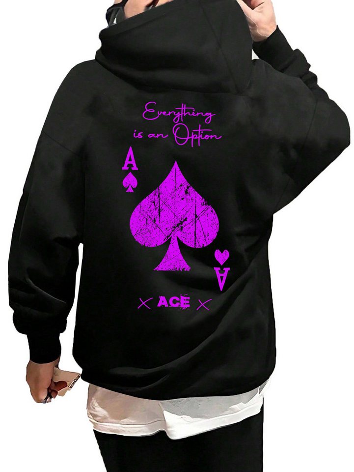 RMK Kapuzenpullover Hoodie Herren Pullover Kapuzen Karte Pik Peak Poker Ass RMK Kapuzenpullover Hoodie Herren Pullover Kapuzen Karte Pik Peak Poker Ass von RMK
