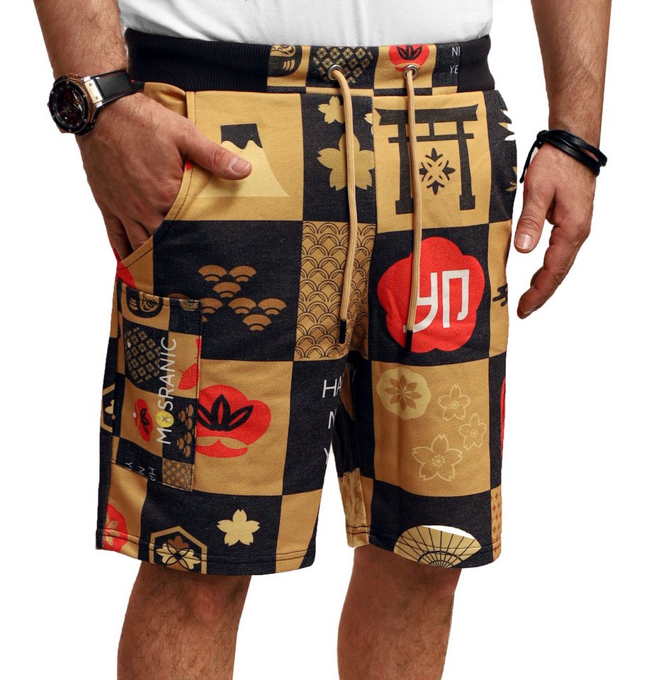 RMK Shorts Herren Short kurze Hose Sommer Bermuda Sporthose Bunt Elastikbund mit Tunnelzug RMK Shorts Herren Short kurze Hose Sommer Bermuda Sporthose Bunt Elastikbund mit Tunnelzug von RMK