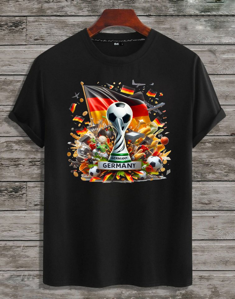 RMK T-Shirt Herren Shirt Trikot Fan Fußball Pokal Deutschland Germany EM WM 2024 aus Baumwolle RMK T-Shirt Herren Shirt Trikot Fan Fußball Pokal Deutschland Germany EM WM 2024 aus Baumwolle von RMK