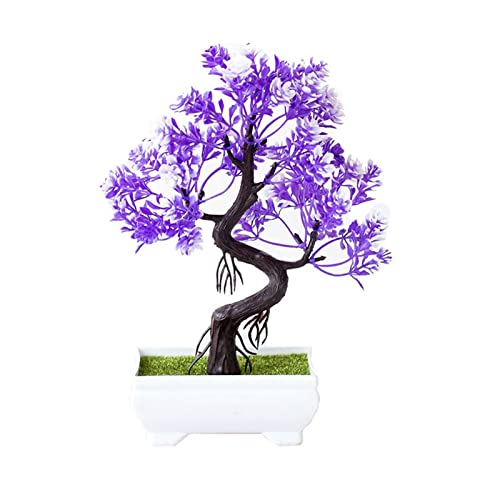 RNNYWDRQ Künstliche Bäume Künstliche Pflanzen Bonsai-Baum Topfpflanzen Gefälschte Blumen Topfornamente Für Die Heimdekoration Gartendekor Künstlicher Bonsai von RNNYWDRQ