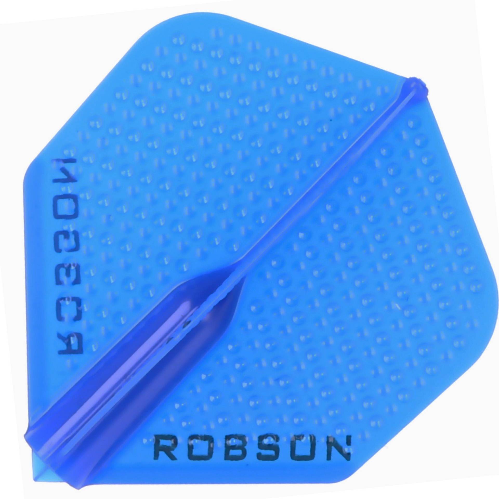 ROBSON PLUS DIMPLED BLUE NO.2 DART FLIGHTS von ROBSON
