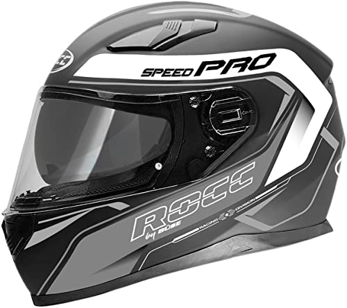 ROCC 451 Helm (Black/White,L) von ROCC