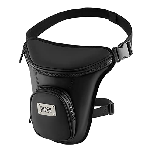 ROCKBROS Beintasche Motorrad Hüfttasche für Herren Damen Oberschenkeltasche Wasserdicht Taktische Tasche Gürteltasche mit Abnehmbare Beingurte für Wandern, Radfahren, Motorrad, Sport, Arbeit, Klettern ROCKBROS Beintasche Motorrad Hüfttasche für Herren Damen Oberschenkeltasche Wasserdicht Taktische Tasche Gürteltasche mit Abnehmbare Beingurte für Wandern, Radfahren, Motorrad, Sport, Arbeit, Klettern von ROCKBROS