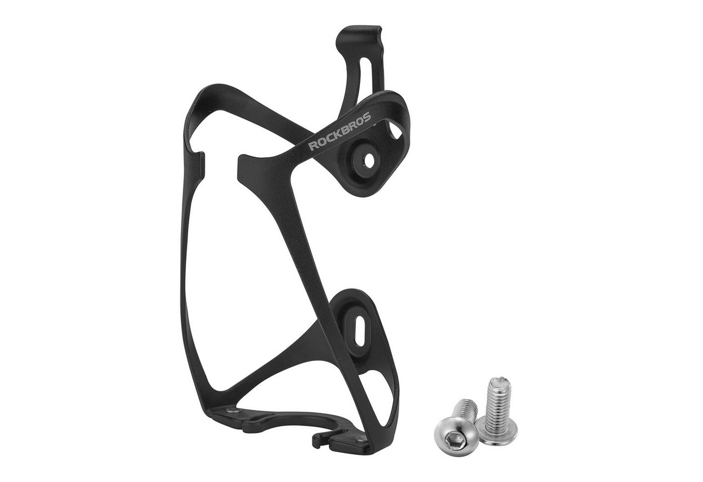 ROCKBROS Fahrrad-Flaschenhalter Wasserflaschenhalter Trinkflaschenhalter aus Aluminium, Leicht für E-Bike, MTB, Rennrad Schwarz ROCKBROS Fahrrad-Flaschenhalter Wasserflaschenhalter Trinkflaschenhalter aus Aluminium, Leicht für E-Bike, MTB, Rennrad Schwarz von ROCKBROS