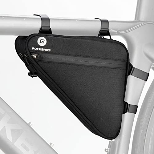 ROCKBROS Fahrrad Rahmentasche Fahrradtasche Dreieckstasche 1,5 L Große Kapazität Werkzeugtasche Wasserabweisend Reflektierend ROCKBROS Fahrrad Rahmentasche Fahrradtasche Dreieckstasche 1,5 L Große Kapazität Werkzeugtasche Wasserabweisend Reflektierend von ROCKBROS