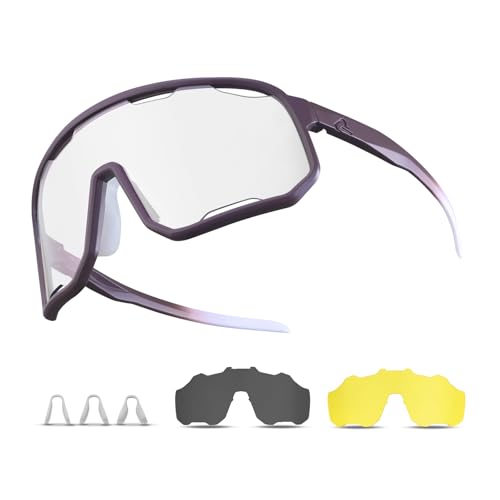 ROCKBROS Fahrradbrille Photochromatisch Sonnenbrille Outdoor MTB Rennrad Sportbrille für Damen und Herren Fahrradbrille ROCKBROS Fahrradbrille Photochromatisch Sonnenbrille Outdoor MTB Rennrad Sportbrille für Damen und Herren Fahrradbrille von ROCKBROS