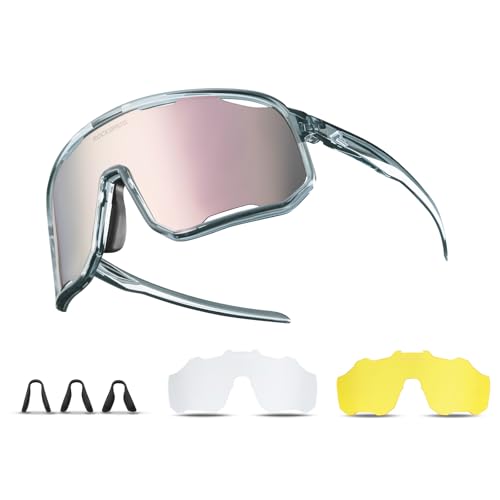 ROCKBROS Fahrradbrille Polarisiert Sonnenbrille Outdoor MTB Rennrad Sportbrille für Damen und Herren Fahrradbrille ROCKBROS Fahrradbrille Polarisiert Sonnenbrille Outdoor MTB Rennrad Sportbrille für Damen und Herren Fahrradbrille von ROCKBROS