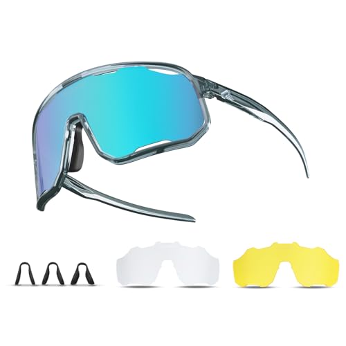 ROCKBROS Fahrradbrille Polarisiert Sonnenbrille Outdoor MTB Rennrad Sportbrille für Damen und Herren Fahrradbrille ROCKBROS Fahrradbrille Polarisiert Sonnenbrille Outdoor MTB Rennrad Sportbrille für Damen und Herren Fahrradbrille von ROCKBROS
