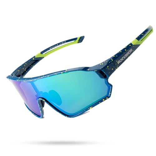 ROCKBROS Fahrradbrillen Sonnenbrille Polarisierte UV400 Damen Herren Windschutzbrille Sportbrille Radbrille zum Radfahren ROCKBROS Fahrradbrillen Sonnenbrille Polarisierte UV400 Damen Herren Windschutzbrille Sportbrille Radbrille zum Radfahren von ROCKBROS