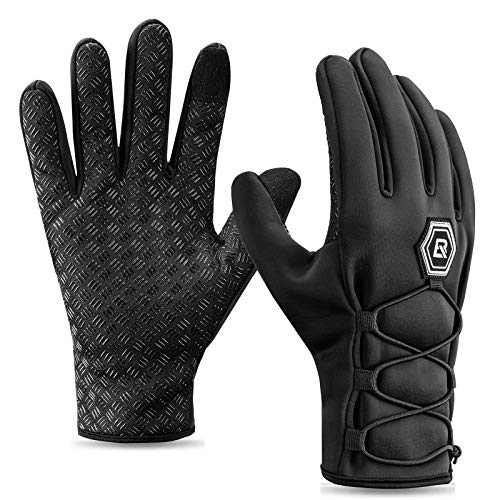 ROCKBROS Touchscreen Fahrrad Handschuhe Winter, Wasserabweisende Winddichte Laufhandschuhe Anti-Rutsch Handschuhe Wandern M ROCKBROS Touchscreen Fahrrad Handschuhe Winter, Wasserabweisende Winddichte Laufhandschuhe Anti-Rutsch Handschuhe Wandern M von ROCKBROS