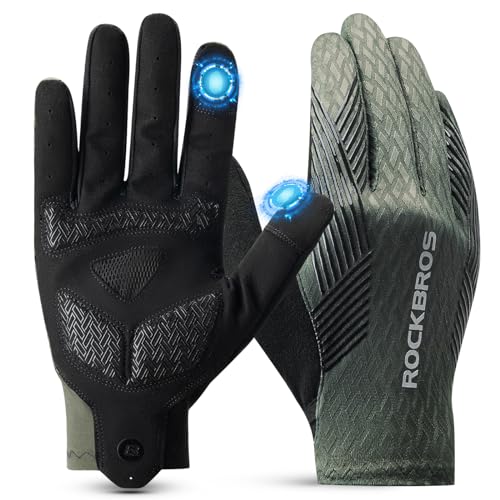 ROCKBROS Fahrradhandschuhe Handschuhe Fahrrad Damen/Herren Touchscreen Anti-Rutsch Atmungsaktive Dünne Laufhandschuhe Frühling/Sommer M-2XL für Outdoor-Sports Radfahren, Laufen, Fitness, Wandern XL ROCKBROS Fahrradhandschuhe Handschuhe Fahrrad Damen/Herren Touchscreen Anti-Rutsch Atmungsaktive Dünne Laufhandschuhe Frühling/Sommer M-2XL für Outdoor-Sports Radfahren, Laufen, Fitness, Wandern XL von ROCKBROS