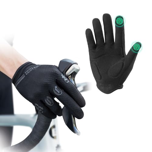 ROCKBROS Fahrradhandschuhe Handschuhe für Frühling Sommer Vollerfinger Lange Finger Touchscreen Radsporthandschuhe Herren Damen Mountainbike Rennrad ROCKBROS Fahrradhandschuhe Handschuhe für Frühling Sommer Vollerfinger Lange Finger Touchscreen Radsporthandschuhe Herren Damen Mountainbike Rennrad von ROCKBROS
