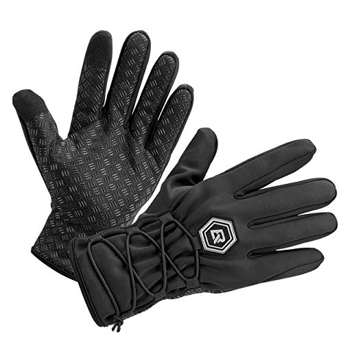 ROCKBROS Touchscreen Fahrrad Handschuhe Winter, Wasserabweisende Winddichte Laufhandschuhe Anti-Rutsch Handschuhe Wandern XL ROCKBROS Touchscreen Fahrrad Handschuhe Winter, Wasserabweisende Winddichte Laufhandschuhe Anti-Rutsch Handschuhe Wandern XL von ROCKBROS