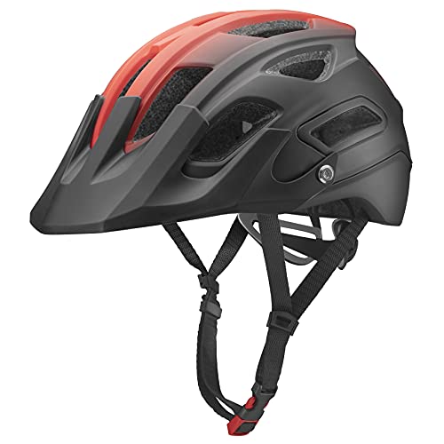 ROCKBROS Fahrradhelm Unisex Erwachsene MTB Rennradhelm Integrierter Allround Helm mit abnehmbarem Visier für Damen Herren PC+EPS M(55-58cm)/L(58-61cm) von ROCKBROS