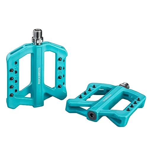 ROCKBROS Fahrradpedale 9/16 Zoll, Mountainbike Pedale aus Nylonfaser rutschfeste Breite Plattform Abgedichtete Lager für Rennrad, MTB, Cityrad ROCKBROS Fahrradpedale 9/16 Zoll, Mountainbike Pedale aus Nylonfaser rutschfeste Breite Plattform Abgedichtete Lager für Rennrad, MTB, Cityrad von ROCKBROS