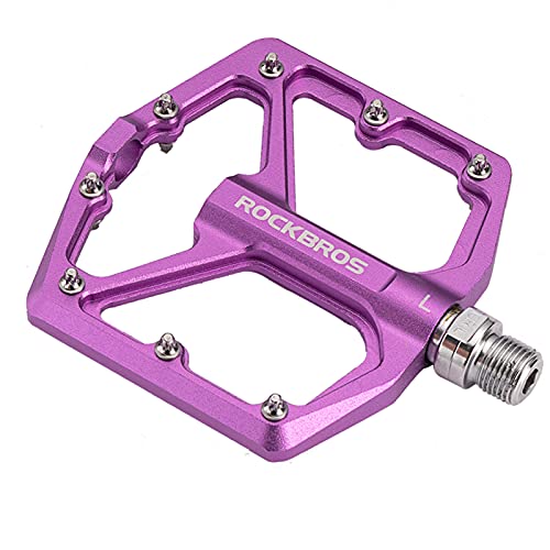 ROCKBROS Fahrradpedale Rennrad Pedale Aluminium Platform Pedale Ultraleicht Antirutsch Fahrrad Pedale 9/16 Zoll für MTB E-Bike Stadtrad ROCKBROS Fahrradpedale Rennrad Pedale Aluminium Platform Pedale Ultraleicht Antirutsch Fahrrad Pedale 9/16 Zoll für MTB E-Bike Stadtrad von ROCKBROS