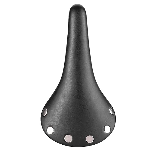ROCKBROS Fahrradsitz, Vintage-Fahrradsitz, wasserdichter Fahrradsattel, bequemer Fahrradsitz für Herren und Damen, klassischer Lite-Fahrradsitz-Ersatz, geeignet für Stadtradfahren, Schwarz ROCKBROS Fahrradsitz, Vintage-Fahrradsitz, wasserdichter Fahrradsattel, bequemer Fahrradsitz für Herren und Damen, klassischer Lite-Fahrradsitz-Ersatz, geeignet für Stadtradfahren, Schwarz von ROCKBROS