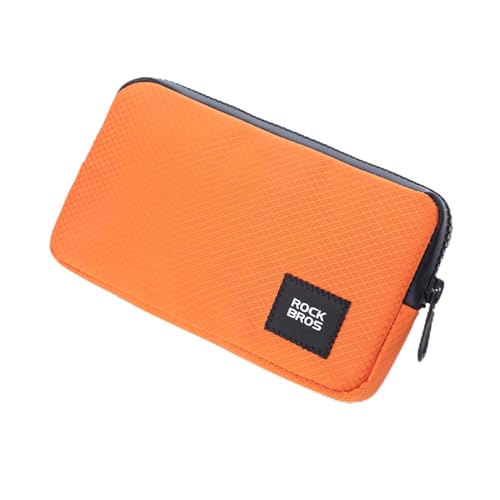 ROCKBROS Geldbörse Portemonnaie mit Reißverschluss für Damen Herren Geldbeutel für Münzen Kreditkarte und Schlüssel Handytasche Orange ROCKBROS Geldbörse Portemonnaie mit Reißverschluss für Damen Herren Geldbeutel für Münzen Kreditkarte und Schlüssel Handytasche Orange von ROCKBROS