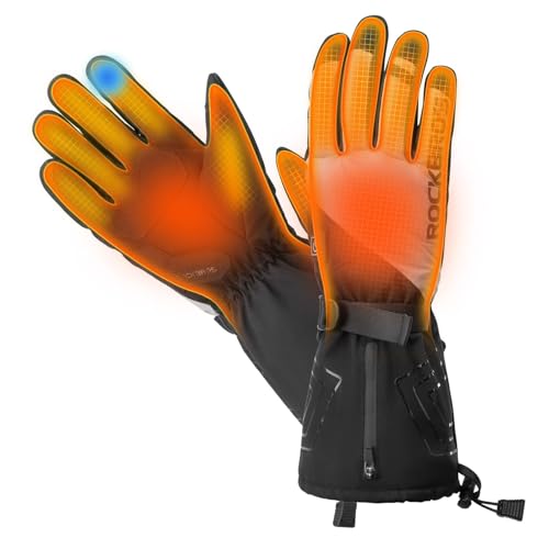 ROCKBROS Handschuhe Beheizbare Fahrradhandschuhe Winterhandschuhe Thermohandschuhe für Winterskifahren, Radfahren Motorradfahren Damen Herren M ROCKBROS Handschuhe Beheizbare Fahrradhandschuhe Winterhandschuhe Thermohandschuhe für Winterskifahren, Radfahren Motorradfahren Damen Herren M von ROCKBROS