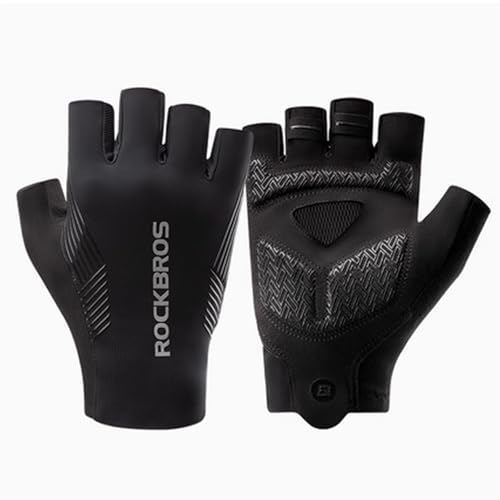 ROCKBROS Handschuhe Fahrrad Sommer, Fahrradhandschuhe Herren Damen, Handschuhe Fingerlos Sport Atmungsaktiv und Stoßdämpfung für Laufen, Fahrrad, MTB e Fitness ROCKBROS Handschuhe Fahrrad Sommer, Fahrradhandschuhe Herren Damen, Handschuhe Fingerlos Sport Atmungsaktiv und Stoßdämpfung für Laufen, Fahrrad, MTB e Fitness von ROCKBROS
