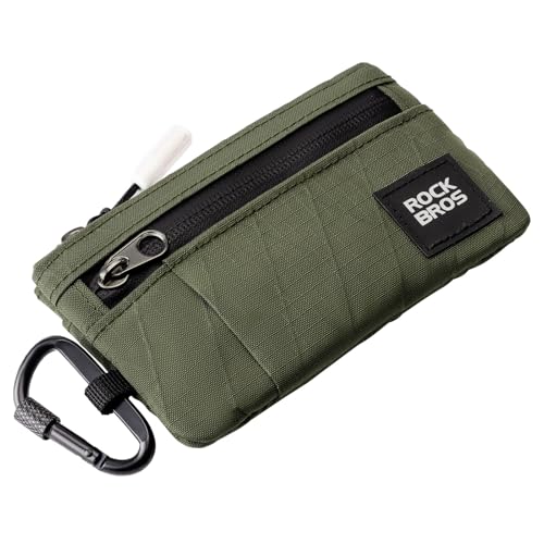 ROCKBROS Kleine Geldbörse Kartenetui, Multifunktional Brieftasche Slim Portemonnaie für Damen Herren Partitionsspeicher Kreditkarten Bargeld Schlüsselhalter ROCKBROS Kleine Geldbörse Kartenetui, Multifunktional Brieftasche Slim Portemonnaie für Damen Herren Partitionsspeicher Kreditkarten Bargeld Schlüsselhalter von ROCKBROS