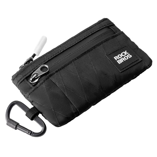 ROCKBROS Kleine Geldbörse Kartenetui, Multifunktional Brieftasche Slim Portemonnaie für Damen Herren Partitionsspeicher Kreditkarten Bargeld Schlüsselhalter ROCKBROS Kleine Geldbörse Kartenetui, Multifunktional Brieftasche Slim Portemonnaie für Damen Herren Partitionsspeicher Kreditkarten Bargeld Schlüsselhalter von ROCKBROS