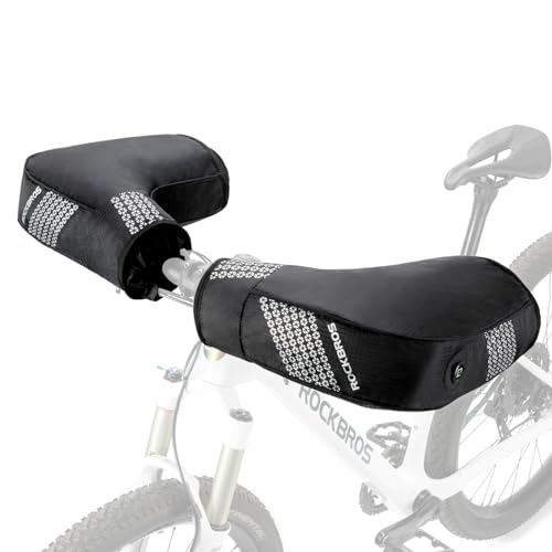 ROCKBROS Lenkerstulpen Handschuhe Lenker Fahrrad Winter Thermo Warme Verdickte Wasserabweisende Gefütterte Lenkerhandschuhe mit Lenkerstopfen Tasche für MTBs E-Scooters Rollers ROCKBROS Lenkerstulpen Handschuhe Lenker Fahrrad Winter Thermo Warme Verdickte Wasserabweisende Gefütterte Lenkerhandschuhe mit Lenkerstopfen Tasche für MTBs E-Scooters Rollers von ROCKBROS