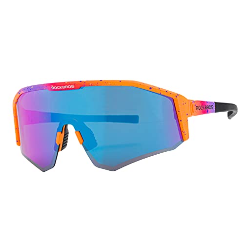 ROCKBROS Polarisierte Fahrradbrillen Damen Herren Sonnenbrille TAC-Gläser + TR90-Rahmen Verstellbarer-Bügel-Design für Radfahren Laufen Angeln ROCKBROS Polarisierte Fahrradbrillen Damen Herren Sonnenbrille TAC-Gläser + TR90-Rahmen Verstellbarer-Bügel-Design für Radfahren Laufen Angeln von ROCKBROS