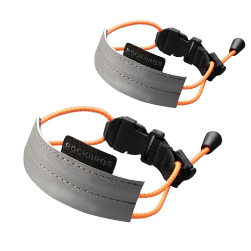ROCKBROS Reflektorband Elastisch Hosenklammer Fahrrad Hosenschutz Reflektierendes Hosenband für Outdoor Joggen Radfahren Laufen 1 Paar ROCKBROS Reflektorband Elastisch Hosenklammer Fahrrad Hosenschutz Reflektierendes Hosenband für Outdoor Joggen Radfahren Laufen 1 Paar von ROCKBROS