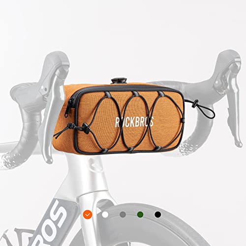 ROCKBROS Road-to-Sky Lenkertasche Fahrrad Tasche Selbstentworfene Fahrradtasche Wasserabweisende Reflekrierende Fronttasche für MTB, Rennrad, City-Rad von ROCKBROS