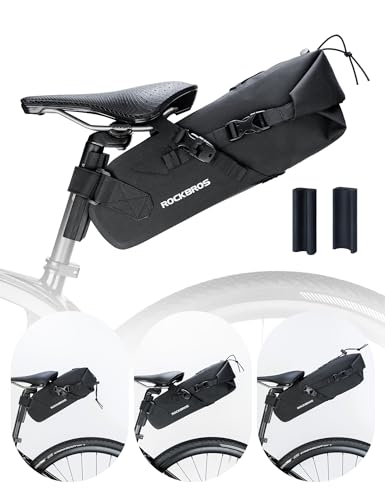 ROCKBROS Satteltasche Bikepacking 3L Fahrradtasche 100% Wasserdicht Tasche für Outdoor Radsport Mountainbikes, Rennräder, Gravelbikes, E-Bikes ROCKBROS Satteltasche Bikepacking 3L Fahrradtasche 100% Wasserdicht Tasche für Outdoor Radsport Mountainbikes, Rennräder, Gravelbikes, E-Bikes von ROCKBROS