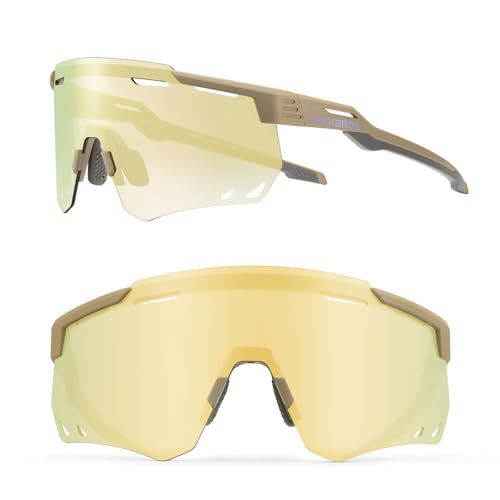 ROCKBROS Selbsttönend Sonnenbrille Fahrradbrillen Photochromatische Sportbrille für Damen und Herren ROCKBROS Selbsttönend Sonnenbrille Fahrradbrillen Photochromatische Sportbrille für Damen und Herren von ROCKBROS