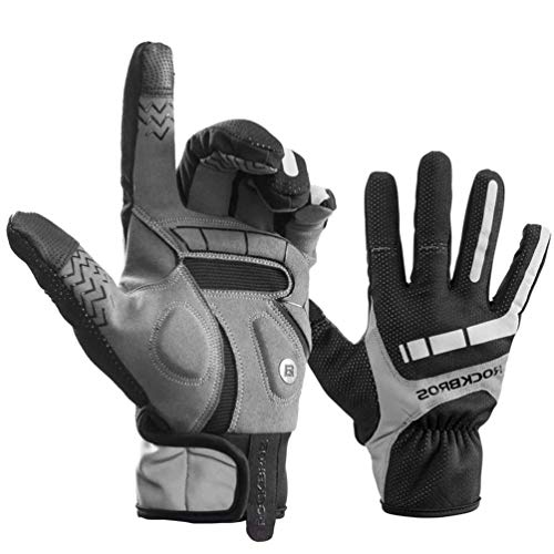 ROCKBROS Handschuhe Frühling Herbst Fahrradhandschuhe Touchscreen Winddicht Handschuhe Vollfinger Winter für Outdoor Sports Laufen Fahrrad Damen Herren XXL ROCKBROS Handschuhe Frühling Herbst Fahrradhandschuhe Touchscreen Winddicht Handschuhe Vollfinger Winter für Outdoor Sports Laufen Fahrrad Damen Herren XXL von ROCKBROS