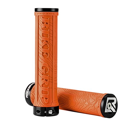 ROCKBROS Fahrrad Lenkergriffe, Ergonomische Fahrradgriffe aus Gummi, Aluminium Lock-on Design Ultra-Leicht ROCKBROS Fahrrad Lenkergriffe, Ergonomische Fahrradgriffe aus Gummi, Aluminium Lock-on Design Ultra-Leicht von ROCKBROS