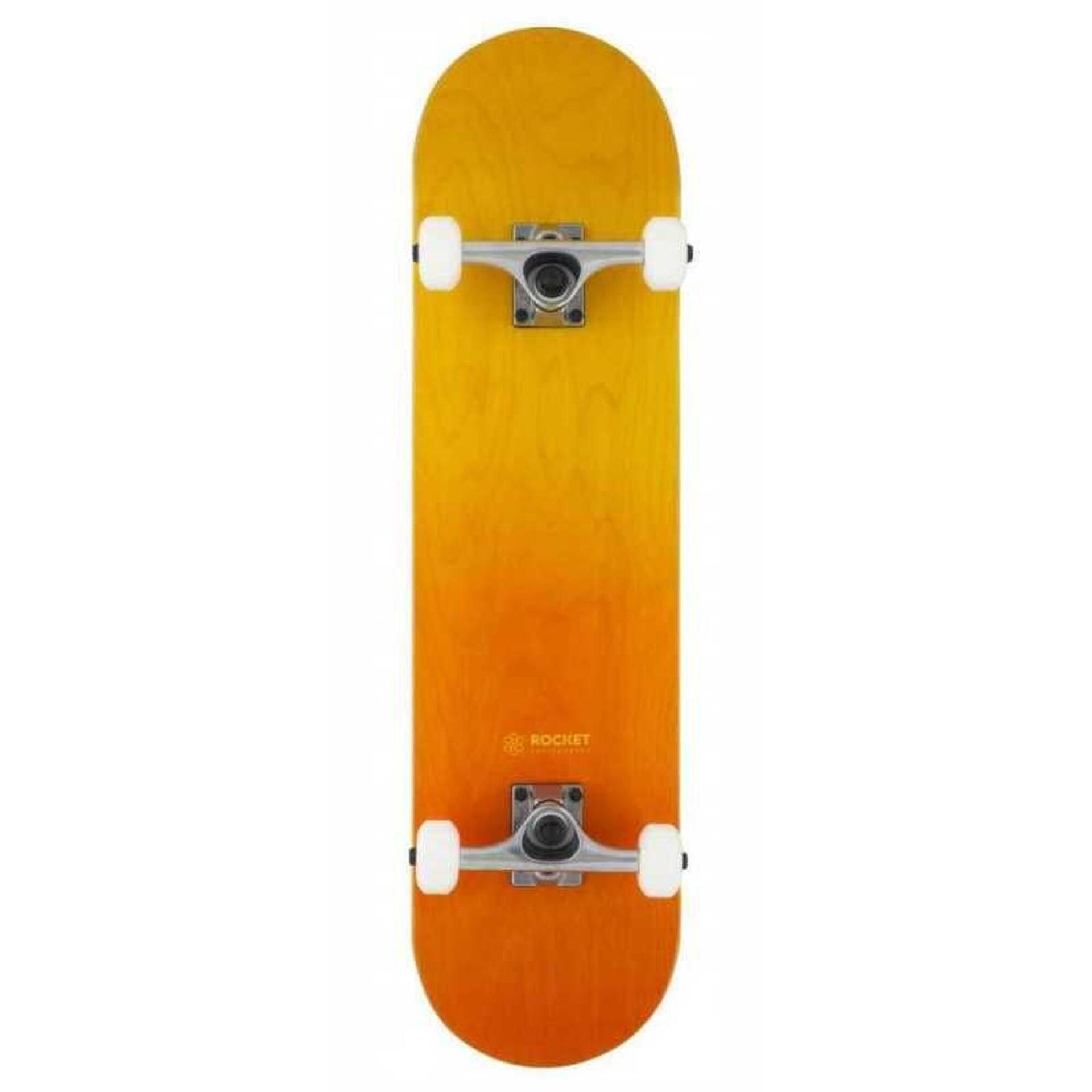 Rocket Skateboard - Double Dipped Orange 8" von ROCKET SKATEBOARDS