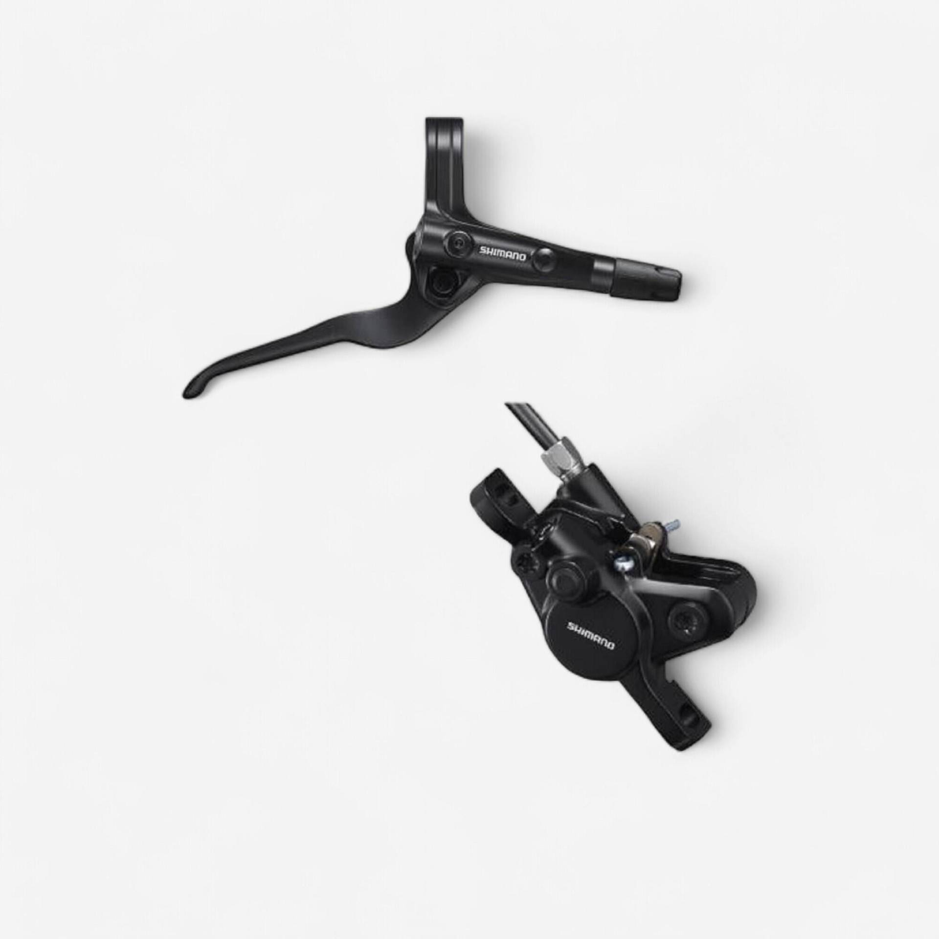 180 mm vorne hydraulisch Set Shimano Scheibenbremse - MT 401 180 mm vorne hydraulisch Set Shimano Scheibenbremse - MT 401 von ROCKRIDER