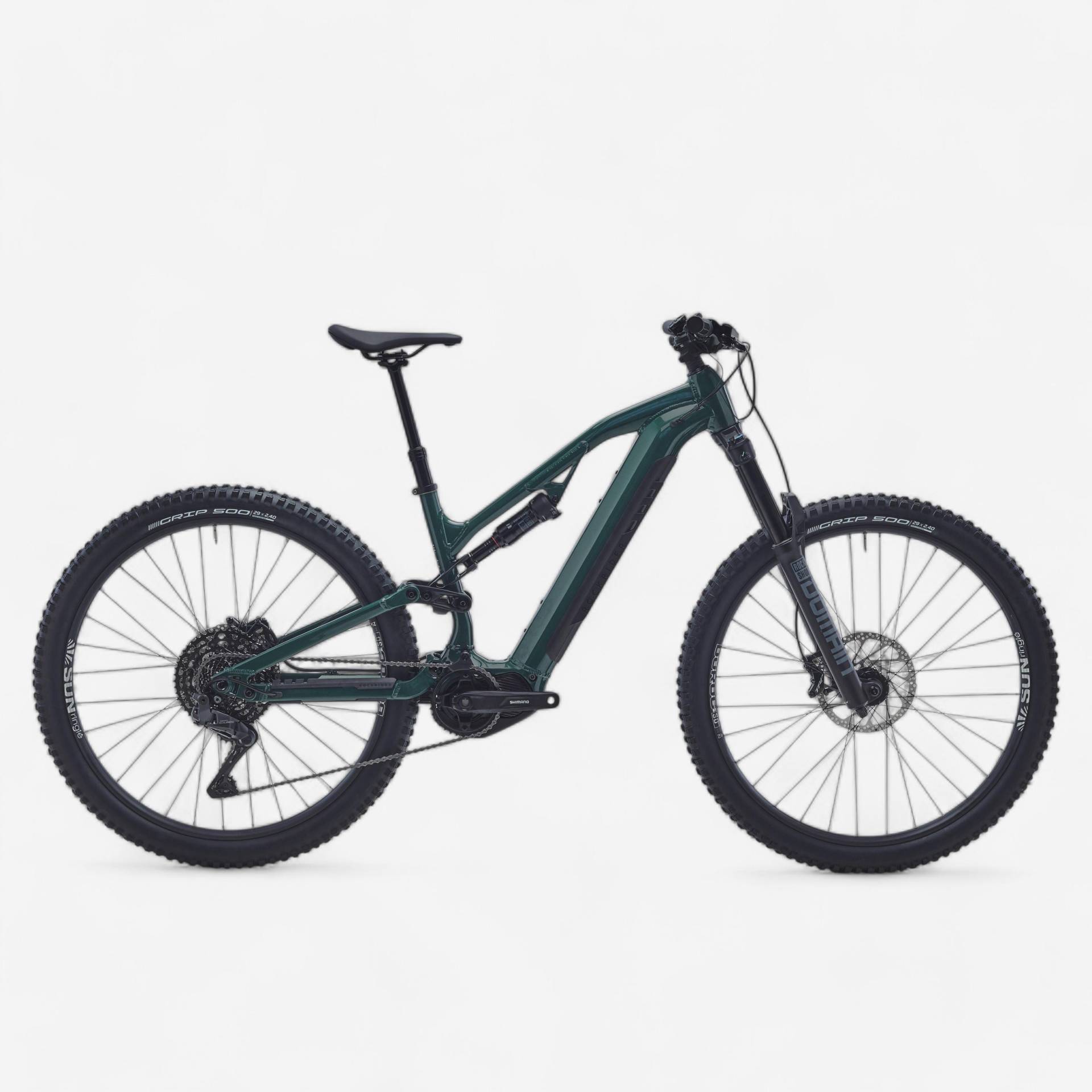 E-Mountainbike E-Feel 900 S All Mountain Fully 29 Zoll Grün von ROCKRIDER