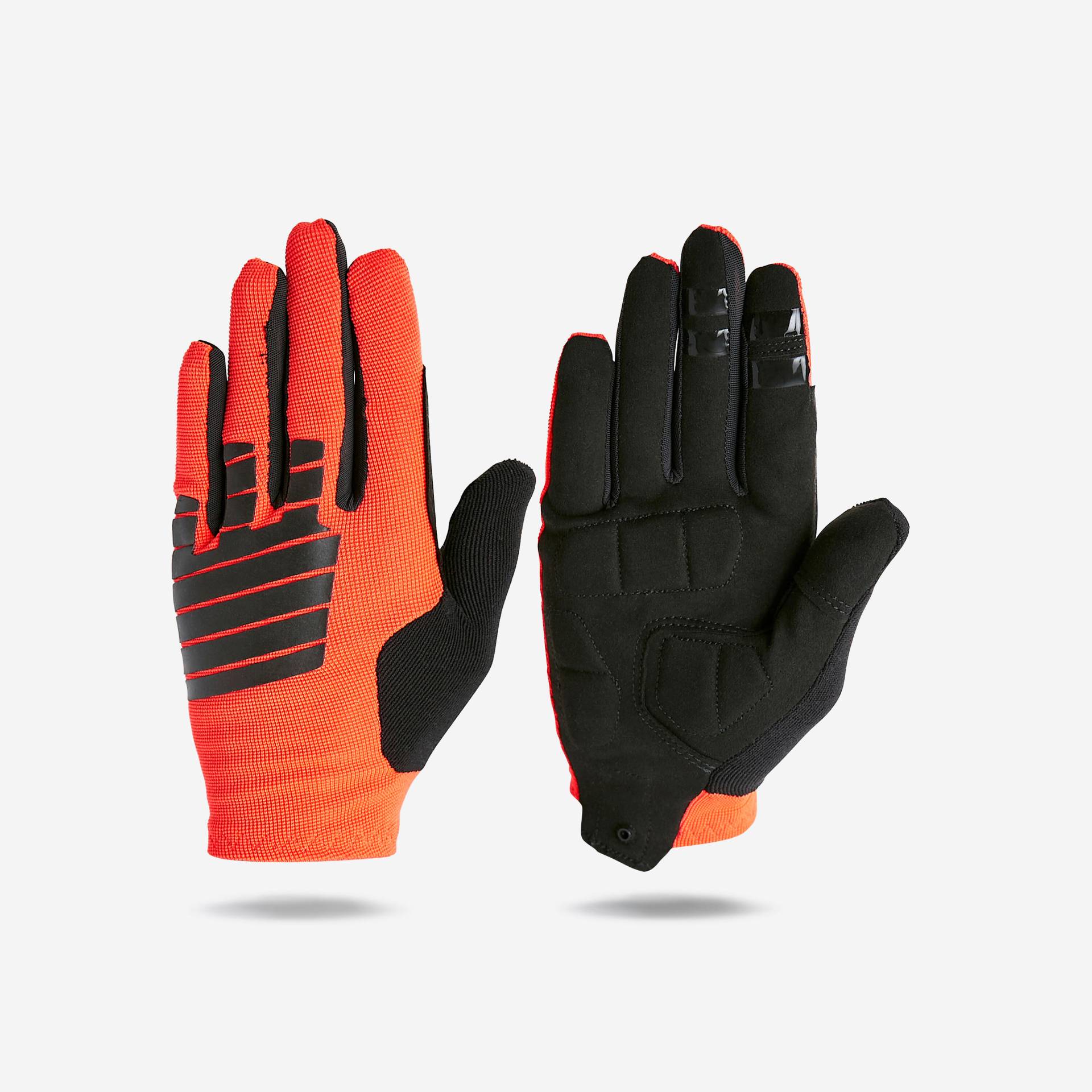 Fahrradhandschuhe MTB EXPL 500 rot/schwarz Fahrradhandschuhe MTB EXPL 500 rot/schwarz von ROCKRIDER